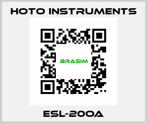 ESL-20OA Hoto Instruments