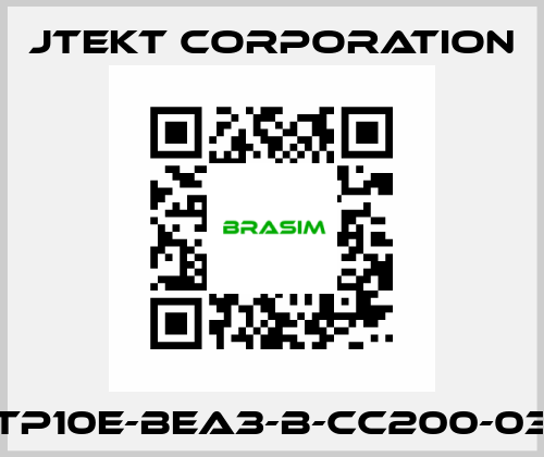 TP10E-BEA3-B-CC200-03 JTEKT CORPORATION