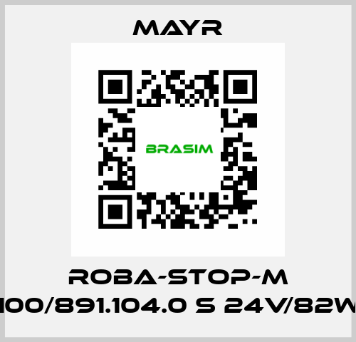 ROBA-STOP-M 100/891.104.0 S 24V/82W Mayr