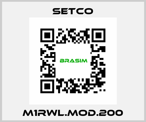 M1RWL.MOD.200 SETCO