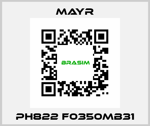 PH822 F0350MB31 Mayr