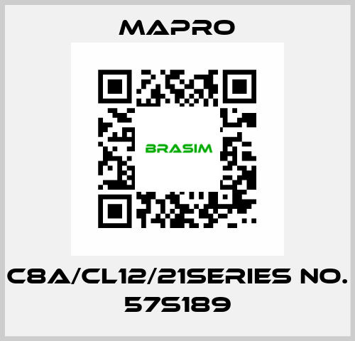C8A/CL12/21Series no. 57S189 Mapro
