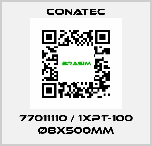 77011110 / 1xPt-100 Ø8x500mm Conatec