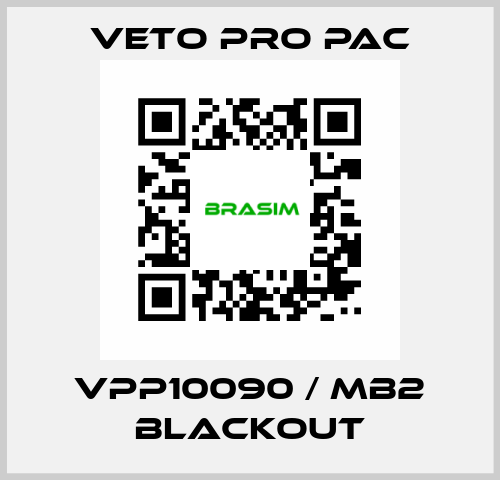 VPP10090 / MB2 BLACKOUT Veto Pro Pac