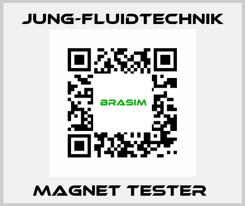 magnet tester  JUNG-FLUIDTECHNIK