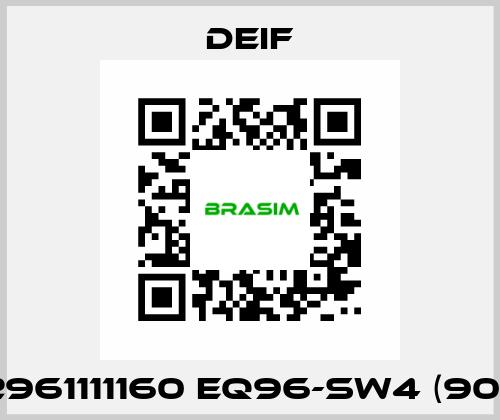 2961111160 EQ96-sw4 (90°) Deif