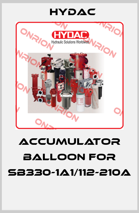Accumulator balloon for SB330-1A1/112-210A  Hydac