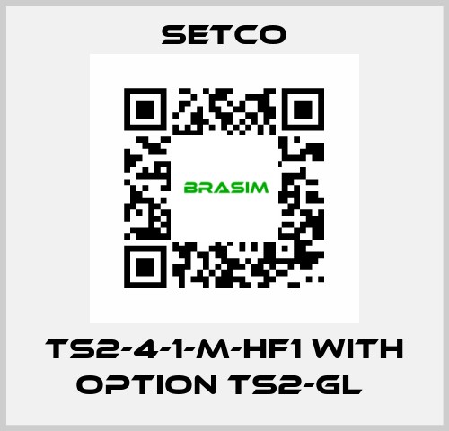 TS2-4-1-M-HF1 WITH OPTION TS2-GL  SETCO