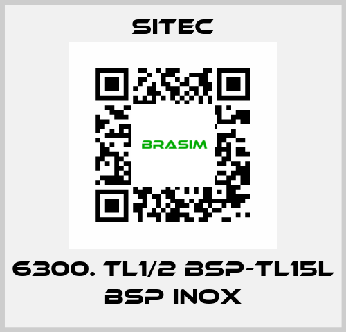 6300. TL1/2 BSP-TL15L BSP inox SITEC