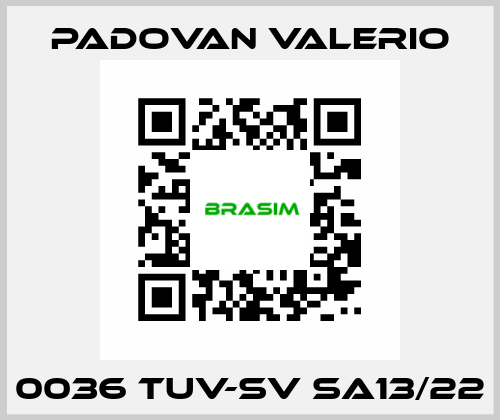 0036 TUV-SV SA13/22 PADOVAN VALERIO