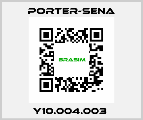 Y10.004.003  PORTER-SENA