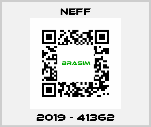 2019 - 41362 Neff
