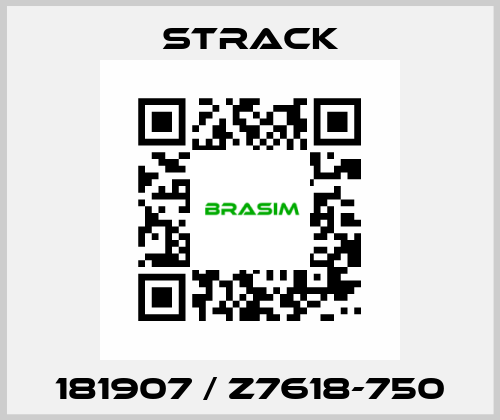 181907 / Z7618-750 Strack