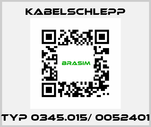 Typ 0345.015/ 0052401 KabelSchlepp