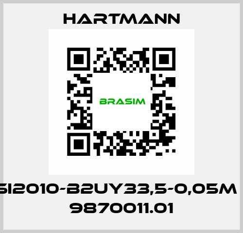 SI2010-B2UY33,5-0,05m / 9870011.01 Hartmann