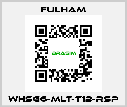 WHSG6-MLT-T12-RSP Fulham