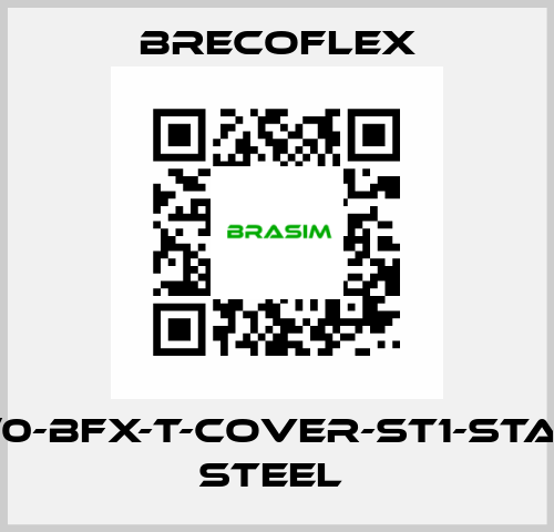 16AT10/0-BFX-T-COVER-ST1-STAINLESS STEEL  Brecoflex