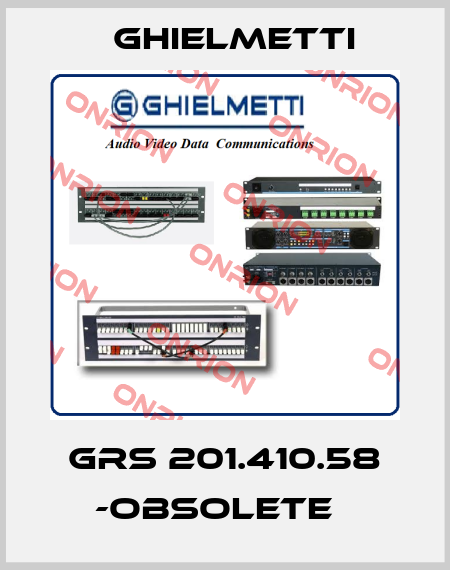 GRS 201.410.58 -obsolete   Ghielmetti