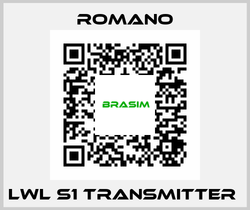 LWL S1 transmitter  Romano