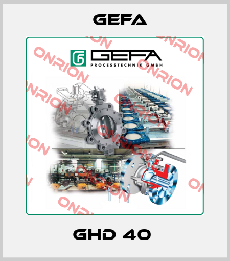 GHD 40  Gefa