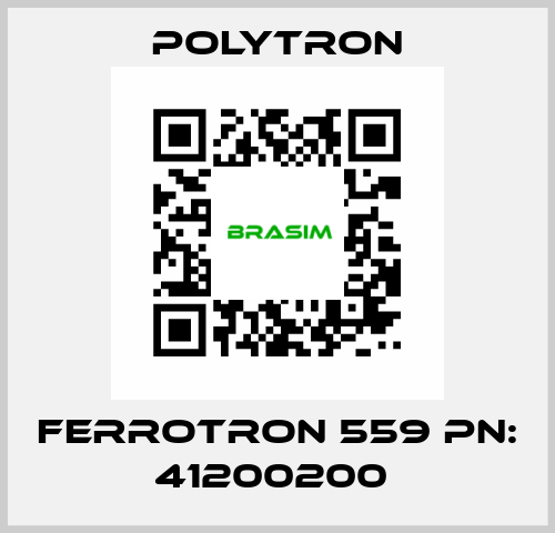 Ferrotron 559 PN: 41200200  Polytron