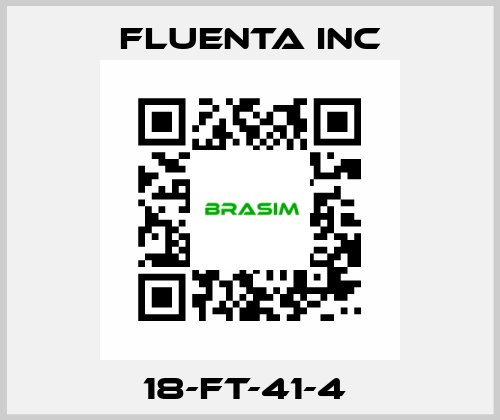 18-FT-41-4  Fluenta Inc