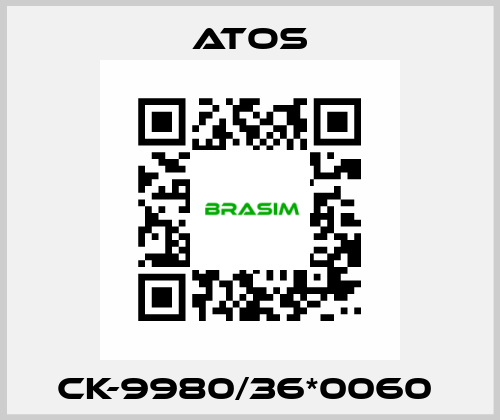 CK-9980/36*0060  Atos