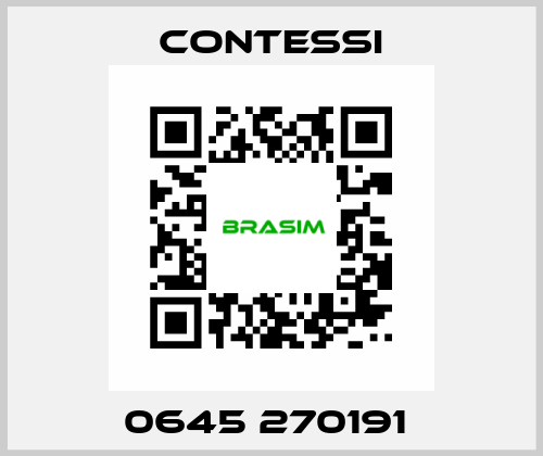 0645 270191  Contessi