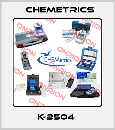 K-2504  Chemetrics