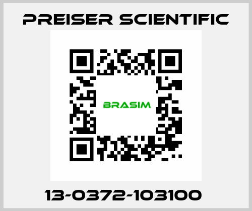 13-0372-103100  Preiser Scientific