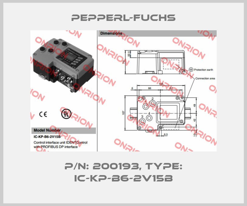 p/n: 200193, Type: IC-KP-B6-2V15B-big