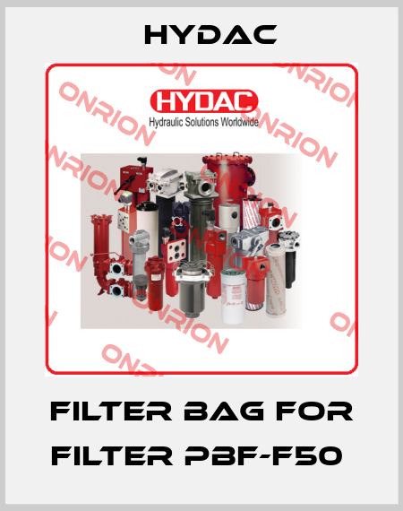 Filter Bag for filter PBF-F50  Hydac