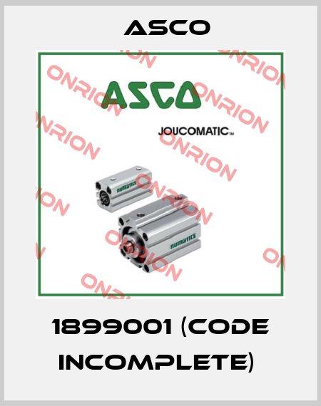 1899001 (Code incomplete)  Asco