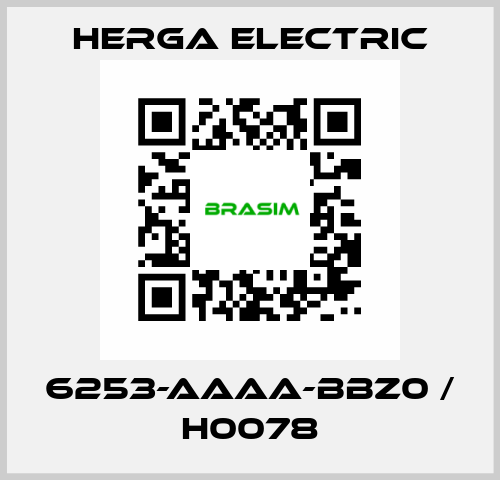 6253-AAAA-BBZ0 / H0078 Herga Electric