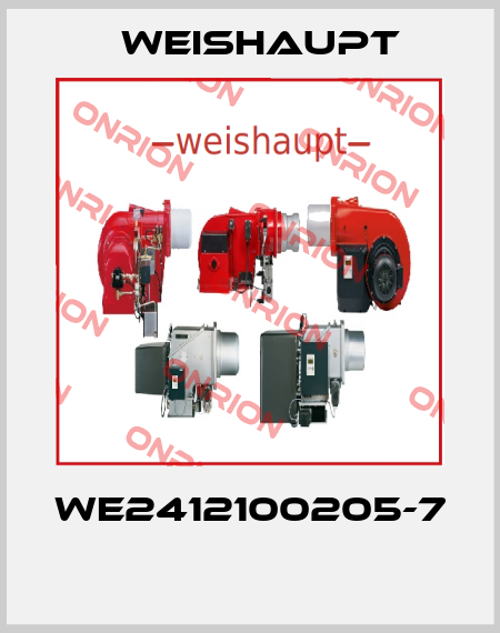 We2412100205-7   Weishaupt