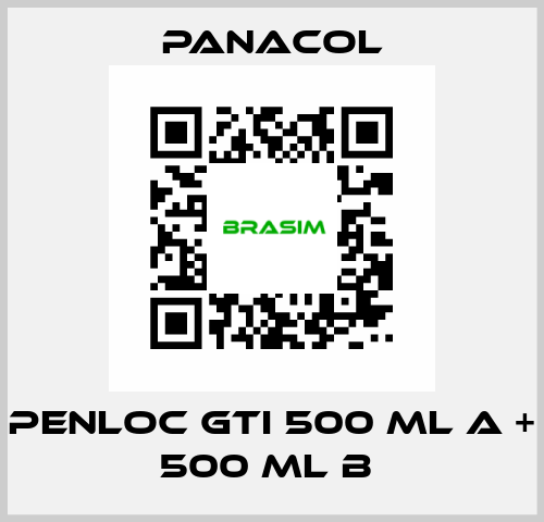 PENLOC GTI 500 ml A + 500 ml B  Panacol