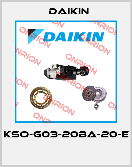 KSO-G03-20BA-20-E  Daikin