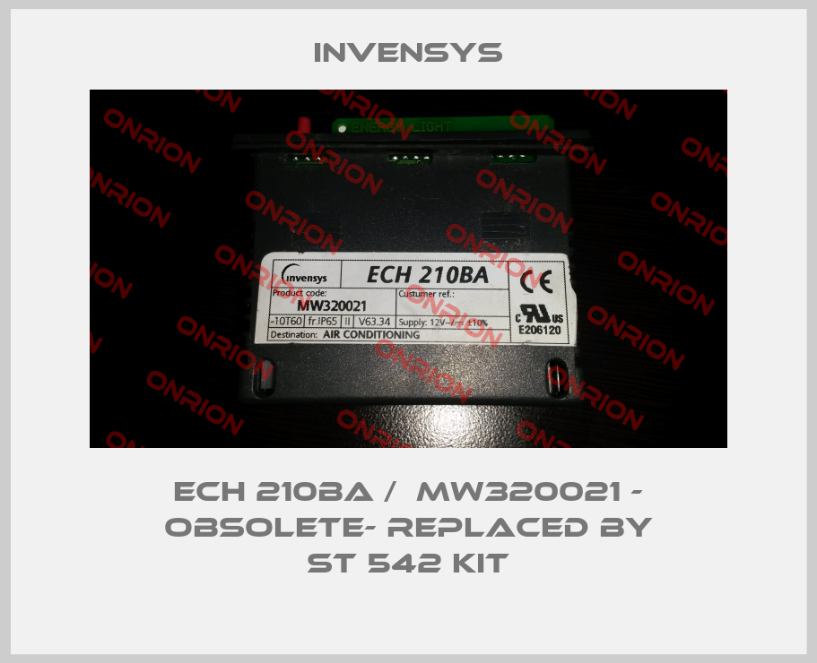 ECH 210BA /  MW320021 - obsolete- replaced by ST 542 KIT-big