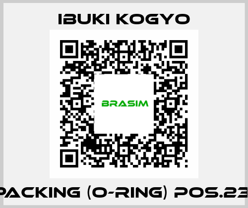 PACKING (O-RING) pos.23  IBUKI KOGYO