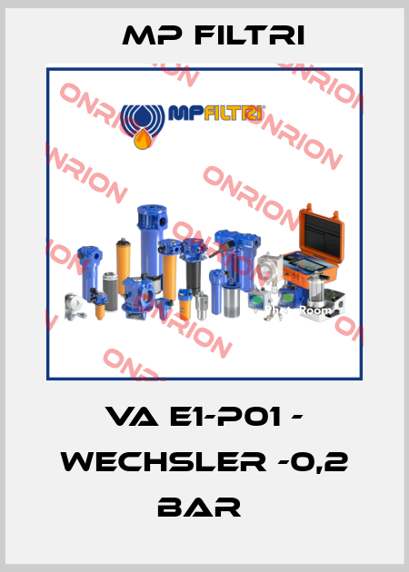 VA E1-P01 - WECHSLER -0,2 BAR  MP Filtri
