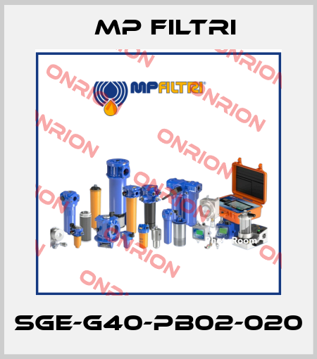 SGE-G40-PB02-020 MP Filtri
