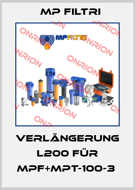 Verlängerung L200 für MPF+MPT-100-3  MP Filtri