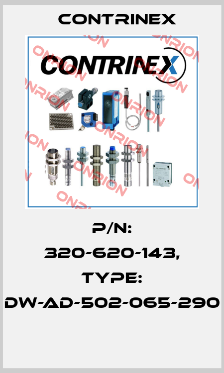 P/N: 320-620-143, Type: DW-AD-502-065-290  Contrinex