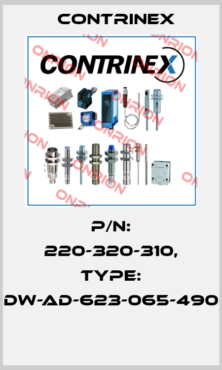 P/N: 220-320-310, Type: DW-AD-623-065-490  Contrinex