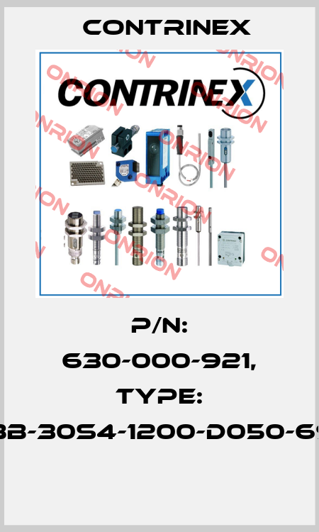 P/N: 630-000-921, Type: YBB-30S4-1200-D050-69K  Contrinex