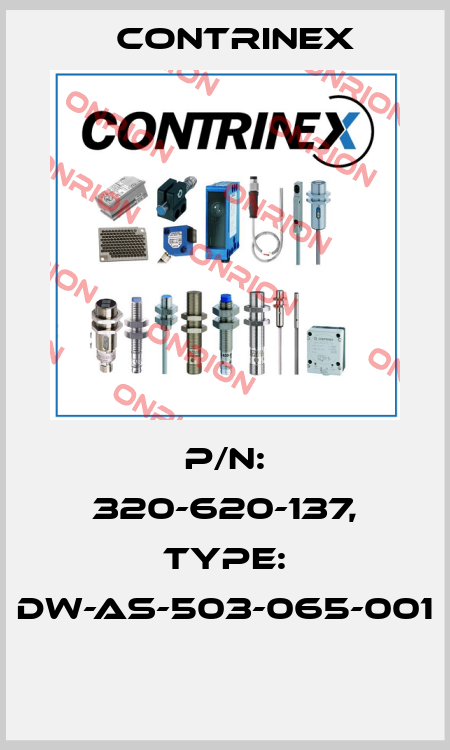 P/N: 320-620-137, Type: DW-AS-503-065-001  Contrinex