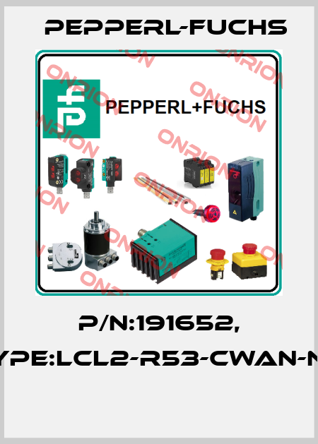 P/N:191652, Type:LCL2-R53-CWAN-NA  Pepperl-Fuchs