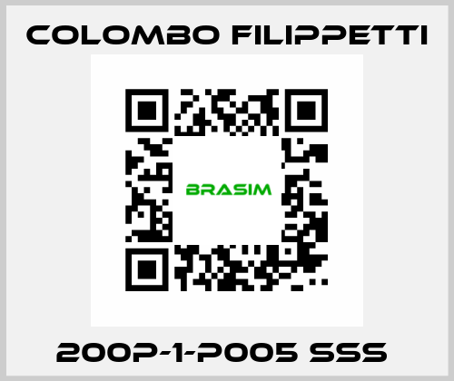 200P-1-P005 SSS  Colombo Filippetti