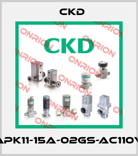 APK11-15A-02GS-AC110V Ckd