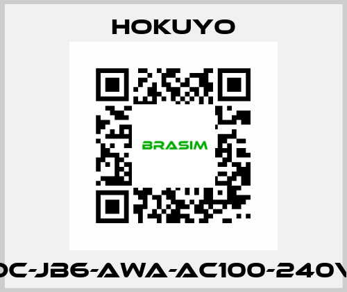 DC-JB6-AWA-AC100-240V Hokuyo